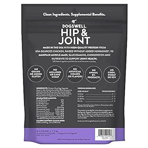 DOGSWELL-Hip-Joint-Dog-Treats-100-Meaty-Grain-Free-Glucosamine-Chondroitin-Omega-3-Chicken-Soft-Strips-12-oz - Cucciolini Doodles   DOGSWELL-Hip-Joint-Dog-Treats-100-Meaty-Grain-Free-Glucosamine-Chondroitin-Omega-3-Chicken-Soft-Strips-12-oz