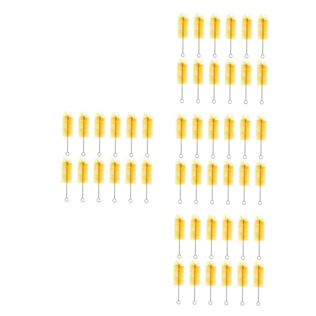 PACKOVE Cepillo para Biberones para Limpiador De Biberones Práctico Cepillo para es Kit De para Tubos para Tubos Pequeño para 12 Piezas x 4