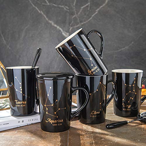 Tasses à eau bélier blanc en céramique mate durable pour café - 6