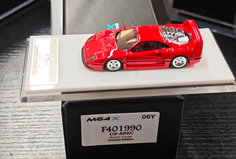1/64 M64X フェラーリ　F40 lm Competizione 赤 1/64 M64X フェラーリ F40 lm Competizione 赤 Amazon | スケールカー