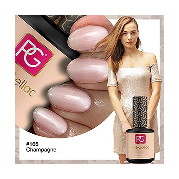 PINK-Gellac-165-champagne-UV-nagellack-profesional-Gel-Esmalte-de-unas-Goma-Laca-para-al-menos-14-dias-Perfecto-brillante-unas