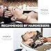 Ithyes 38 Finger vergrößerter Kopfmassage-Bürste, Silikon-Kopfhautmassagebürste, Scalp Massager Shampoo-Bürste, Massagebürste Haare, Hair Massager Scalp for Frauen, Männer, Haustiere,1 Stück (Schwarz)