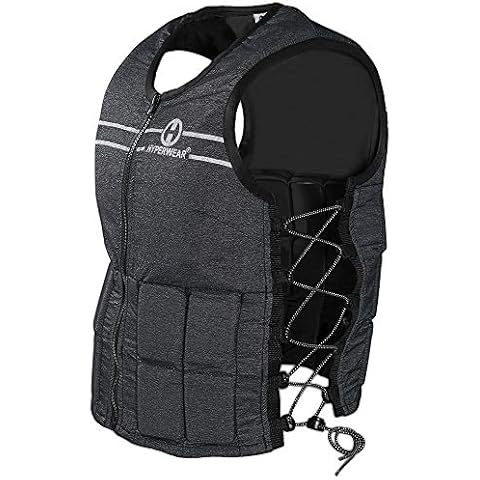 HYPERWEAR Hyper Vest FIT Weighted Vest for Women, (Large 10 lbs), Comfortable, Breathable, & Adjustable for Walking, Running, Strength Training & Bone Health Cover