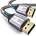 Produktbild 8K DisplayPort Kabel 1.4 (5M), Weofly 240Hz/144Hz DP Kabel,Übertragungsrate 32,4Gbit/s,Unterstützt [8K@60Hz;4K@144Hz;2K@165Hz/240Hz;3D]DP zu DP Kabel für Gamer/Laptop PC/TV