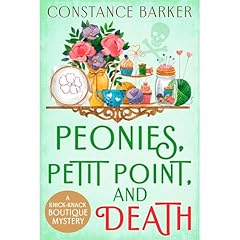 Peonies, Petit Point and Death Audiolibro Por Constance Barker arte de portada
