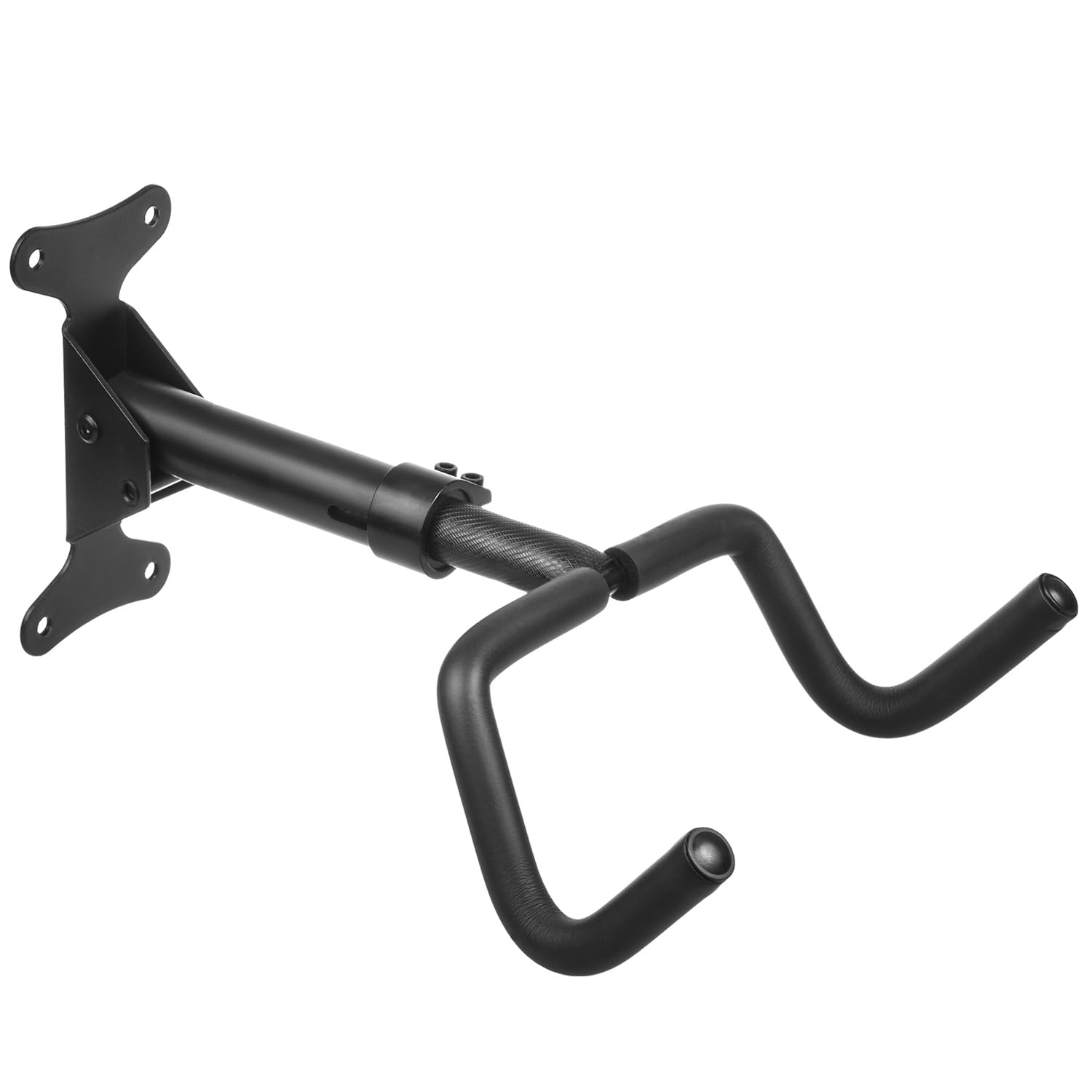 Maclean MC-431 Supporto a parete per bicicletta Portabicicletta orizzontale acciaio 30 kg Pieghevole