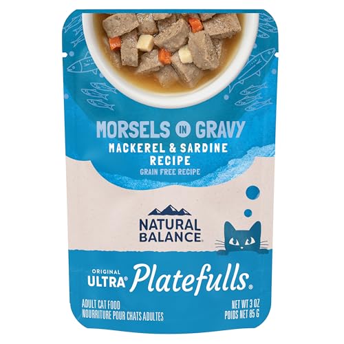 Natürliche Balance platefulls Getreide frei Katzenfutter, 85 g Beutel (24 Stück) – Ansicht 1