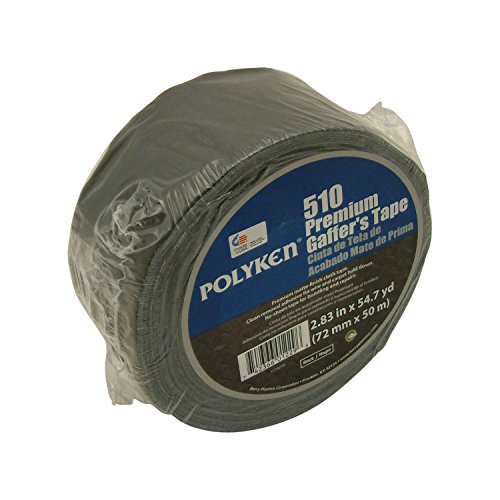 Polyken 510 Premium Grade Gaffers Tape, 3" X 60 Yd. #TOP6
