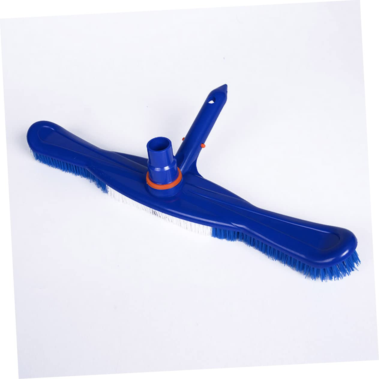 Brosse Bleus Piscine pour 20 Pouces en Plastique à Poils | Brosse Robuste en Aluminium, Nettoyage Rigoureux des Parois Fond, Fête Estivale