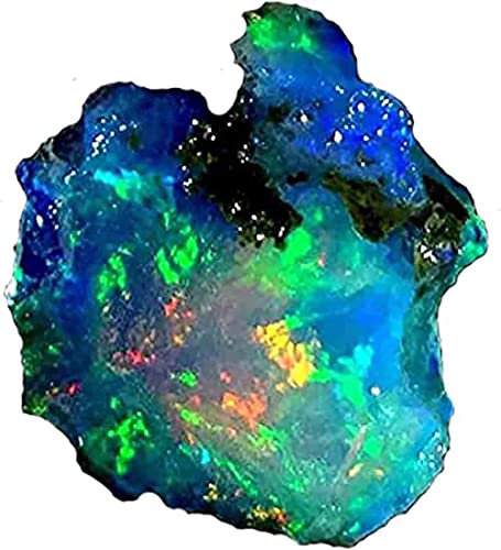 Äthiopischer Opal 100 % natürlich Jumbo-Welo-Feuer-Opal roher seltener Edelstein 04 20 Karat