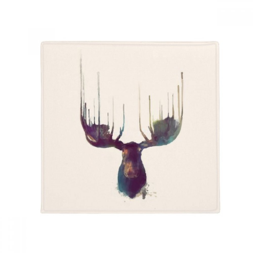 Tapis de sol Reindeer animaux pour salon et cuisine de 60x60cm