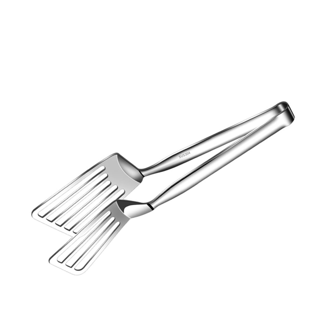 Cabilock 4 Piezas De Pescado Frito Con Voltear Espátula Para Pescado Pinza Para Carne Pinzas Para Servir Espátula Pinzas Pinzas Pinzas De Acero Inoxidable Para Panqueques