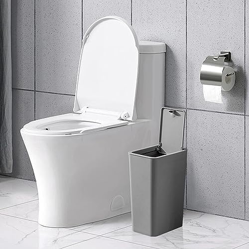 Slim bin avec couvercle 12L pour corbeille à déchets maison - 6