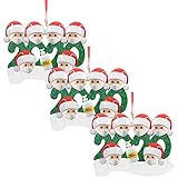 Décorations de cintre de miroir de voiture survivantes vacances personnalisées de 3pc décoration de Noël 2020 décoration de famille et accroche capteur de lumière de fenêtre ( Color : E , Size : One S