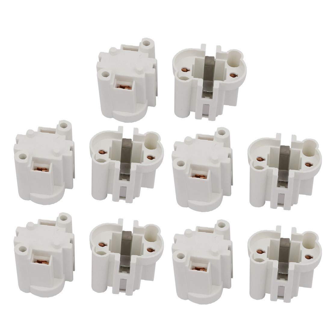 New Lon0167 10 Pcs Featured G23-F269 AC 500V reliable efficacy 2A Light s-ocket Base Fluorescent PL Tube Lamp Holder(id:849 9c 8c 5cd)