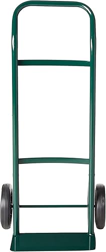 Miniatura 2 de Harper Trucks - Carretilla de mano de acero, con capacidad hasta 300 libras y ruedas macizas de 8 pulgadas