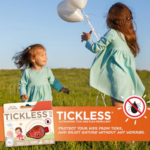 Tickless Kid Zeckenschutz für Kinder - Orange
