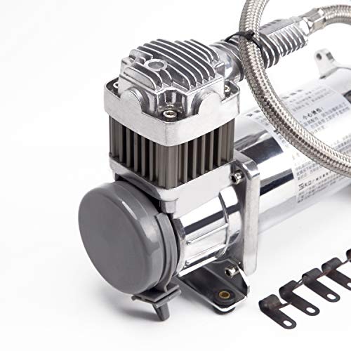 Tianya TY Heavy Duty Onboard Air Compressor, 12 Volt -150PSI Max Working Pressure, Can Be Used for Vehicle Suspension System Modification,Universal Replacement Tools Fits SUV/Pickup Trucks/Jeep