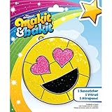 ColorBok 73705 Mibi Suncatcher Emoji Heart Eyes Suncatcher Kit