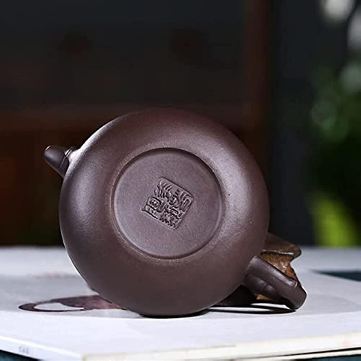 Service à thé Gongfu chinois en porcelaine, théière violette de 150 ml, théière en terre crue Zhu, bouilloire à filtre, service à thé portable pour les voyages, les pique-niques, les affaires et les