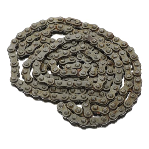 Alipis Link Chain Replacement Roller Steel Chain with Connecting Link for Mini Bikes and Karts Easy to Install Mini Bike Accessories