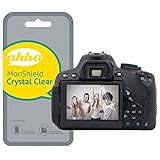 ahha 日本正規品 Canon EOS Kiss X6i MonShield Crystal Clear モンシールド クリスタル・クリアー 光沢 液晶保護シート 【透明度の高い 高光沢クリア】 A-MSCN650D-CL