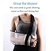 Mesh Arm Shoulder Sling Great Shower Bath Sling Used after rotator cuff Shoulder Surgery Arm Brace Support for Men and Women,White