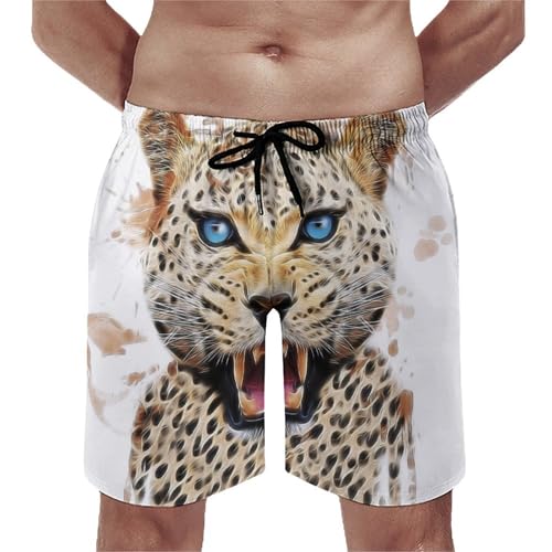Maillot de bain homme anti frottement à séchage rapide short imprimé aquarelle