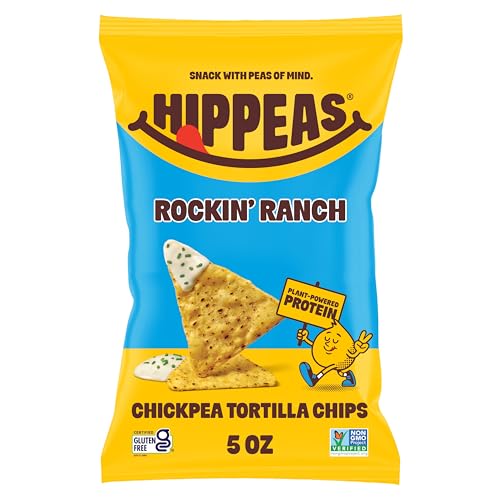 Image of HIPPEAS Rockin Ranch Chickpea Tortilla Chips, 5 OZ