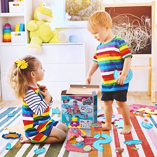 Hamster Track Toy Set For Kids,Little Girl Boys Gift Pets Set Toys Suitable Toddlers, Flexible Track Toy For Hamster, Suitable For Gifts For 3.4.5.6 Boys And Girls #TOP6