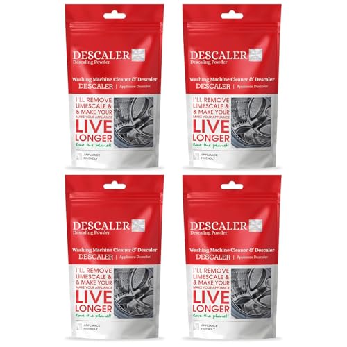 Image of Washing Machine Drum Cleaner & Tub Cleaner, Washing Machine Cleaner Powder for all Front & Top Load Washing Machine Descaling Powder, Washing Machine Cleaning Powder (100 Gm /Pack, Pack of 4)