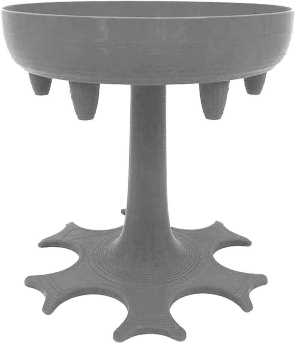 AblingblingUpdateClassic 6 Shot Glass Dispenser Holder Wine Dispenser Drinking Games Shot Glasses Get Party Started Fast Wine Glass Dispenser Wine Accessories-Gray