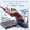 2026 Upgraded 8K@60Hz HDMI 2.1 Splitter 1 in 2 Out, 4K@120Hz HDMI Splitter Duplicate Only, Support 48Gbps HDCP2.3 HDR10+ 3D Dolby Vision, Compatible with TV Box, PS5, DVD Player