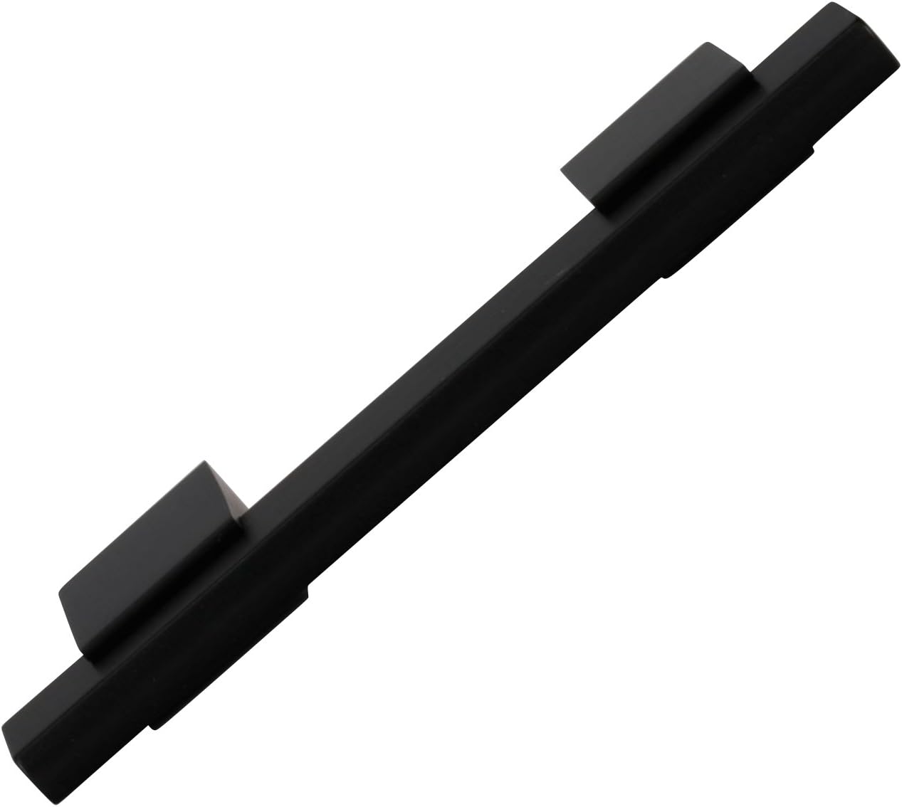 25 Pack Rok Hardware 3" Center Matte Black Kitchen Cabinet Drawer Door Handle Pull 4-1/4" Length
