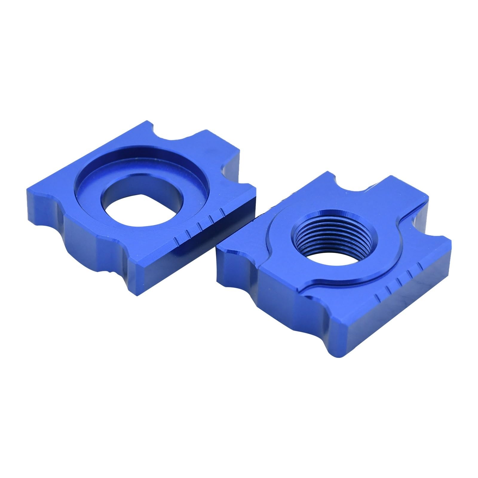 Blocco asse regolatore catena posteriore in alluminio CNC da 20 mm compatibile con i modelli fuoristrada KTM (EXC, XC, SX, ecc.) 125-530cc 2008-2023
