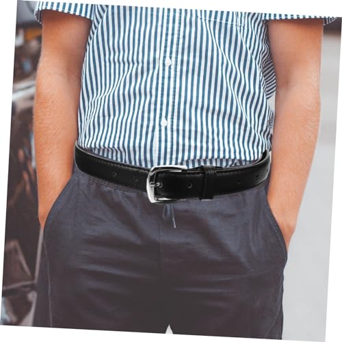 Boys Belt Strap for Fashionable Waist Belt for Pants Comfortable Fit for Ages Versatile Design for Any Outfit Durable Artificial Leather with Buckle3