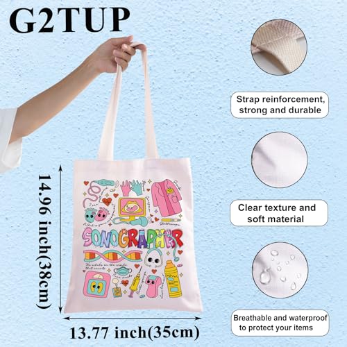 Bolso Tote de Lona para Sonógrafo G2TUP miniatura 4