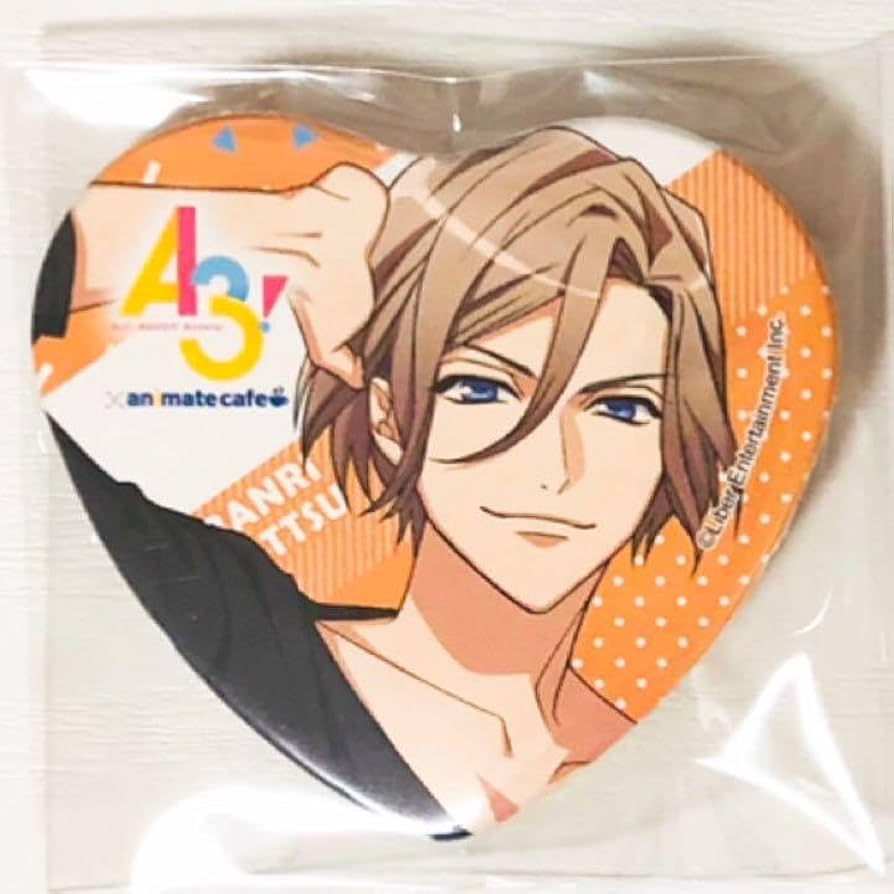 新品★A3！★秋組【摂津万里】アニカフェ★等身★ハート型缶バッジ★4点セット Amazon.co.jp: ☆A3 ☆秋組 摂津万里 アニカフェ☆等身☆ハート