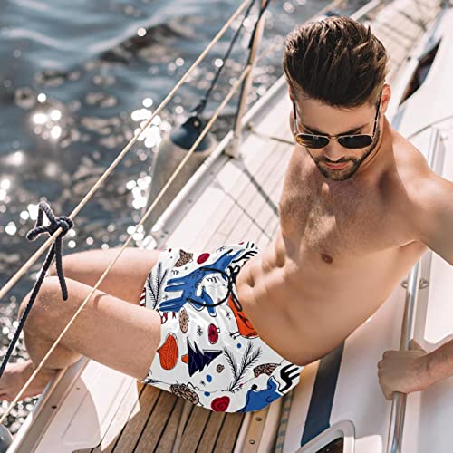 Short de plage séchage rapide JDEZ pour hommes