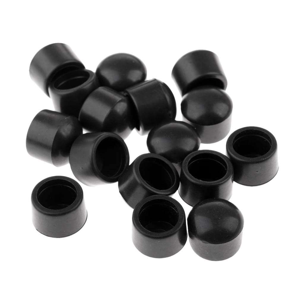 Kesoto Universal Safety End Caps for Standard Foosball Tables Accessories (Pack 16)