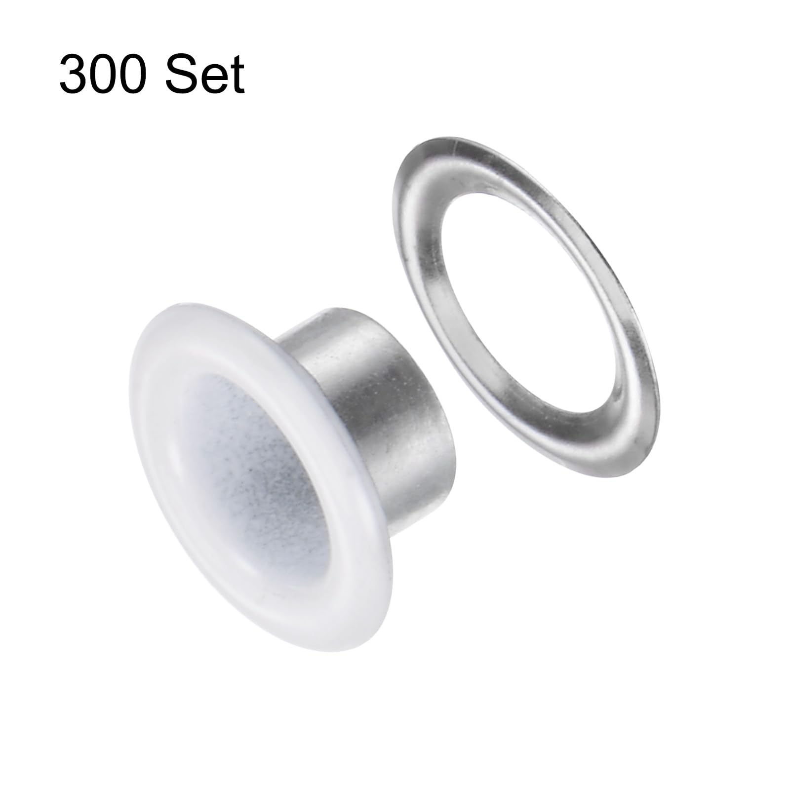 Kit 300 Occhielli Metallico 3mm Con Rondelle - Tono Oro, Per Borse, Scarpe, Fai Da Te - Foto 6