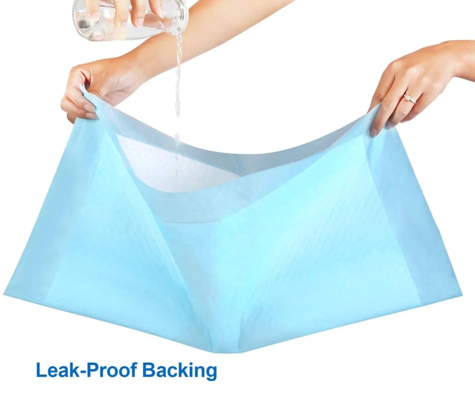 Image of Dog Pee pad, Puppy Training Pads for Small to Large Dogs 24 inchx24 inch, Leak Proof and Super Absorbent Disposable Pads for Dogs, Cats and Rabbits. 40 pet Potty Pads.