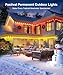Fussion 200ft Permanent Outdoor Lights for House, 2025 Smart RGB LED Outside Lights with APP Remote Control, IP67 Waterproof Eternity Eaves Lighting for Christmas, Halloween, Holiday, Party, Daily