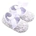 GOTD Glitter Baby Shoes Sneaker Anti-slip Soft Sole Toddler Prewalker ( US 2.5, 0~6 Month , White )