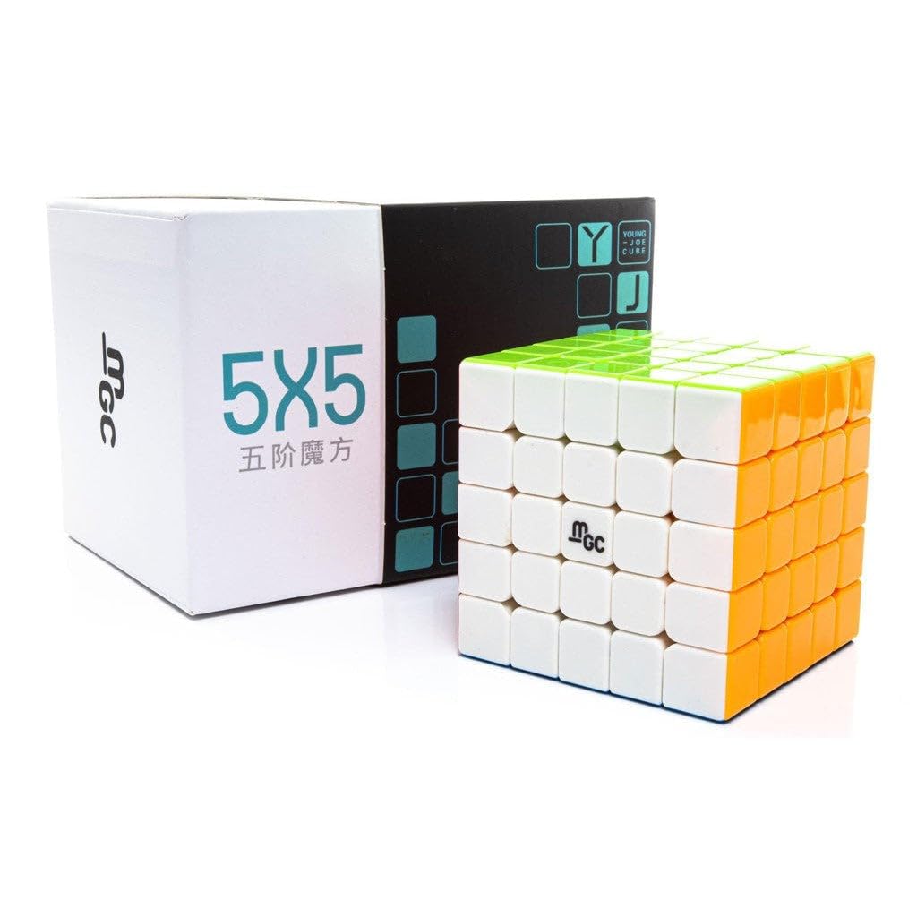 YJ MGC Magnetic Stickerless Speedcube 5x5 Multicolor