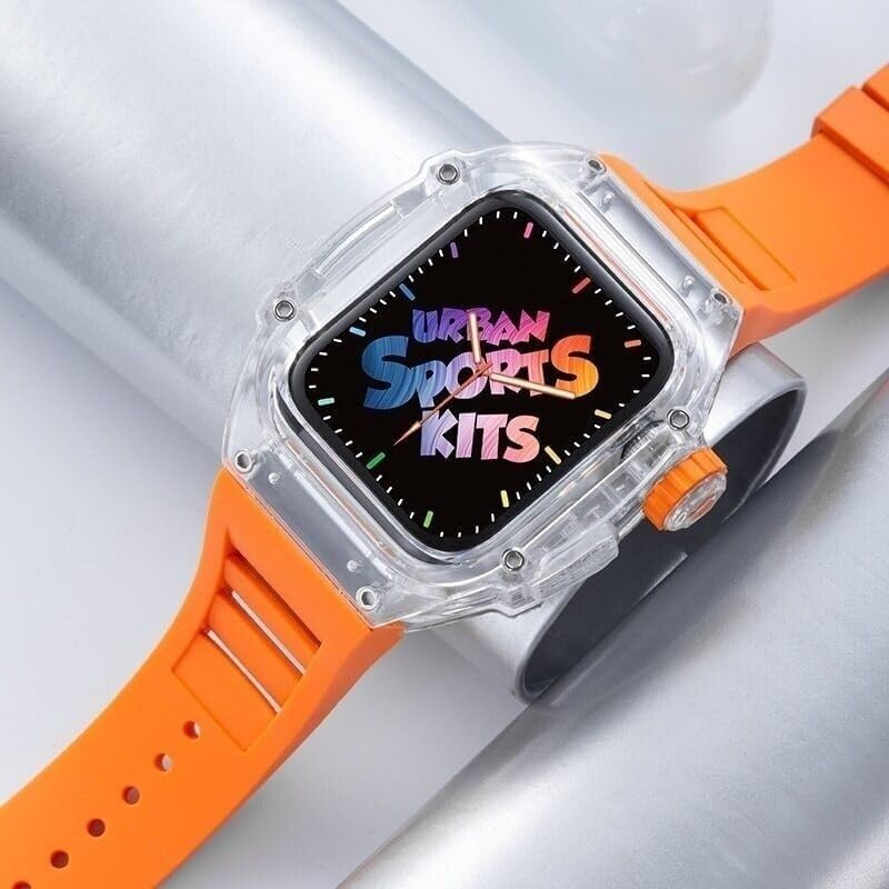 Kit bracelet en caoutchouc pour Apple Watch finition premium SCHIK - 7