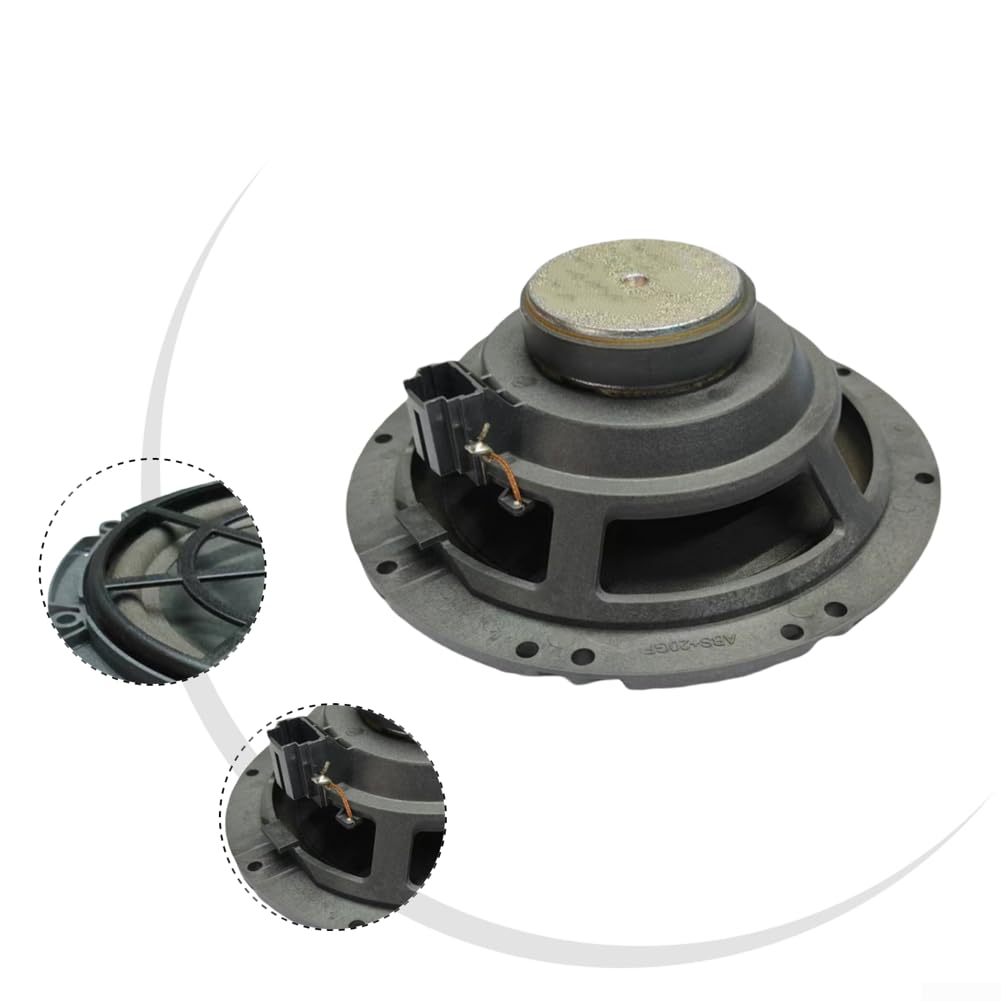 Oniissy Haut-parleur audio pour porte avant, système de son pour voiture, compatible avec C2 C3 206 307 308 408 3008 407 ABS noir pièce de rechange 9807145580