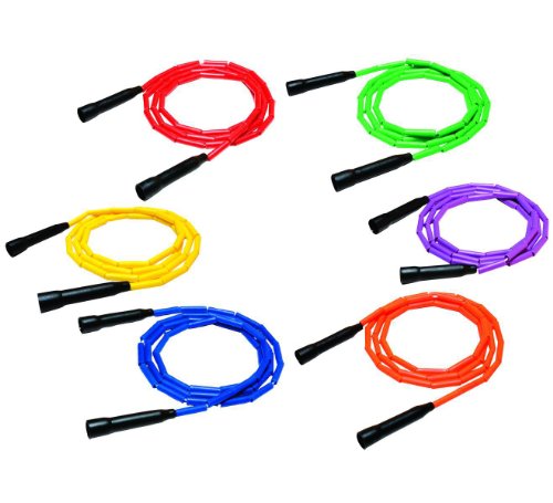 Sportime Gradestuff Link Jump Ropes, 9 Feet, Set of 6
