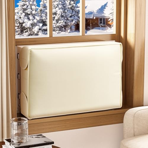 Air Conditioner Cover Indoor - Window Ac Covers for Inside, Windproof, Dustproof and Waterproof Window Air Conditioner Cover for Winter, Insulation for Wall Ac Unit 21