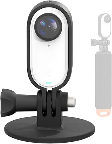 Miniatura 1 de Soporte de marco para cámara compatible con Insta360 GO3 Acción, carcasa protectora para cámara de acción, soporte de carcasa con soporte adaptador